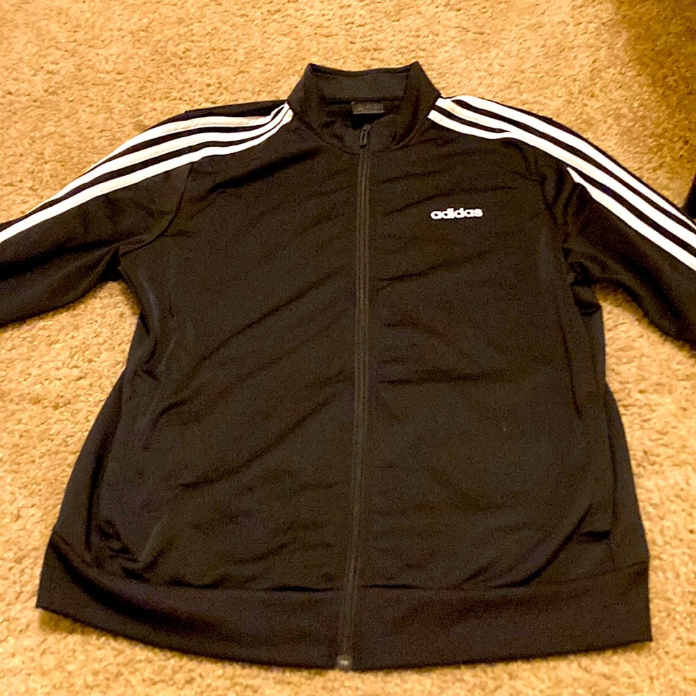 Adidas zip up thin jacket ever worn